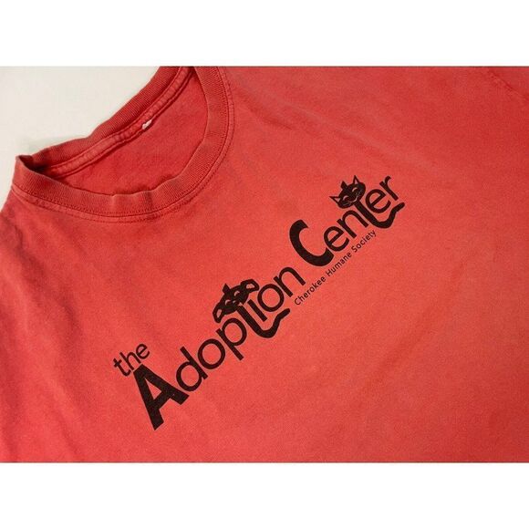 VINTAGE Dog Adoptation Center Cherokee Humane Society Alabama T-shirt Men XL - Picture 5 of 8